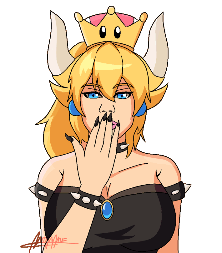 Bowsette - Blows Kiss