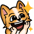 corgi - happy